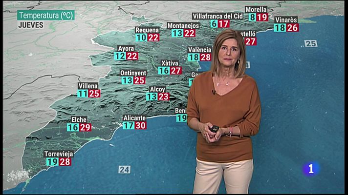 L'informatiu - Comunitat Valenciana - El tiempo en la Comunitat Valenciana - 28/09/22