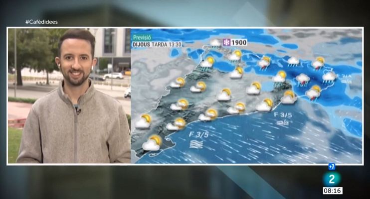 El temps - Forts xàfecs, tempestes, neu i temperatures més baixes