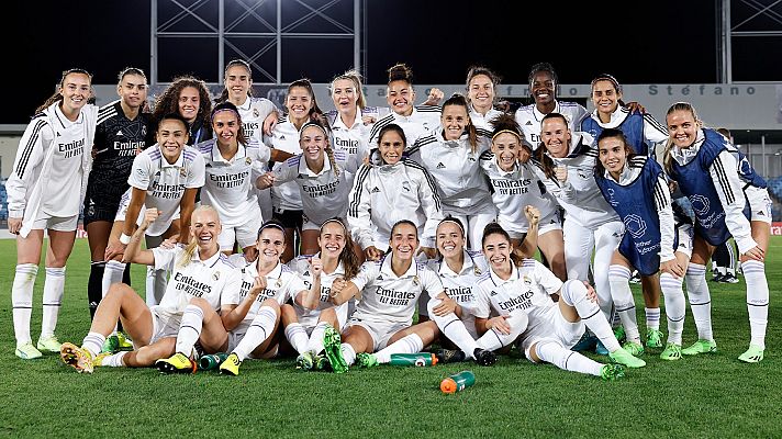Telediario Matinal - El Real Madrid gana al Rosenborg y jugará la Champions Femenina