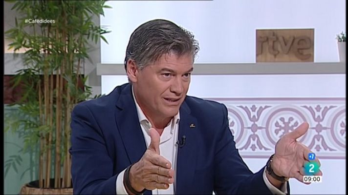 Cafè d'idees - Cañete: "Necessitem un Govern fort, amb pactes o eleccions"