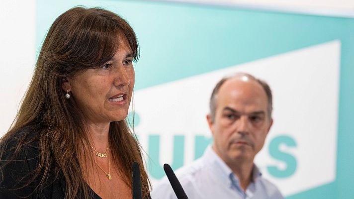 Informativo 24h - Borràs reprocha a Aragonès su "deslealtad" tras cesar a Puigneró y le recuerda: "JxCat le hizo presidente"