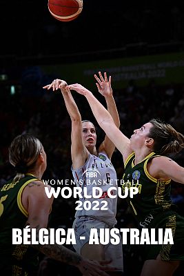 Cto. del Mundo femenino. 1/4 Final: Bélgica - Australia