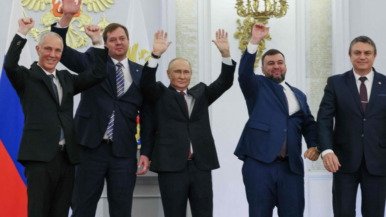 Rusia consuma la anexión de los cuatro territorios ucranianos ocupados