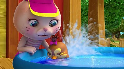 Un pato que no sabe nadar - La granja feliz | Ver