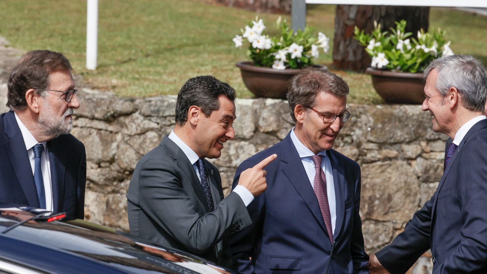 Feijóo, Rajoy y Moreno unen sus voces contra la reforma fiscal del Gobierno