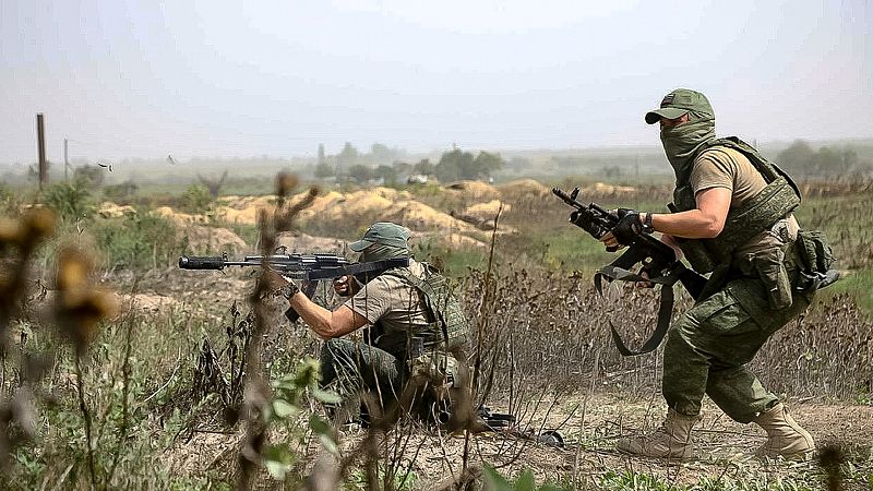 La vida en Bajmut, una localidad ucraniana cerca del frente del Donbás