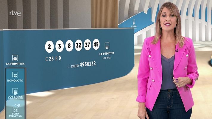 Loterías - Sorteo de la Bonoloto y Primitiva del 01/10/2022
