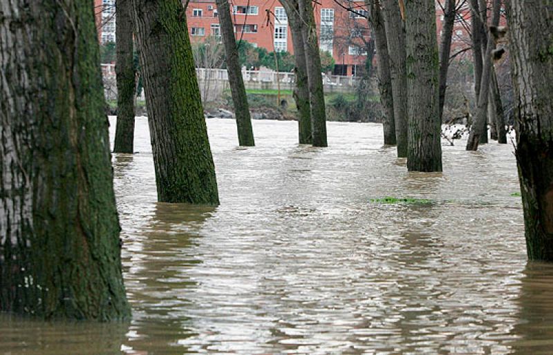  Alerta por la crecida de los ríos Ebro y Duero