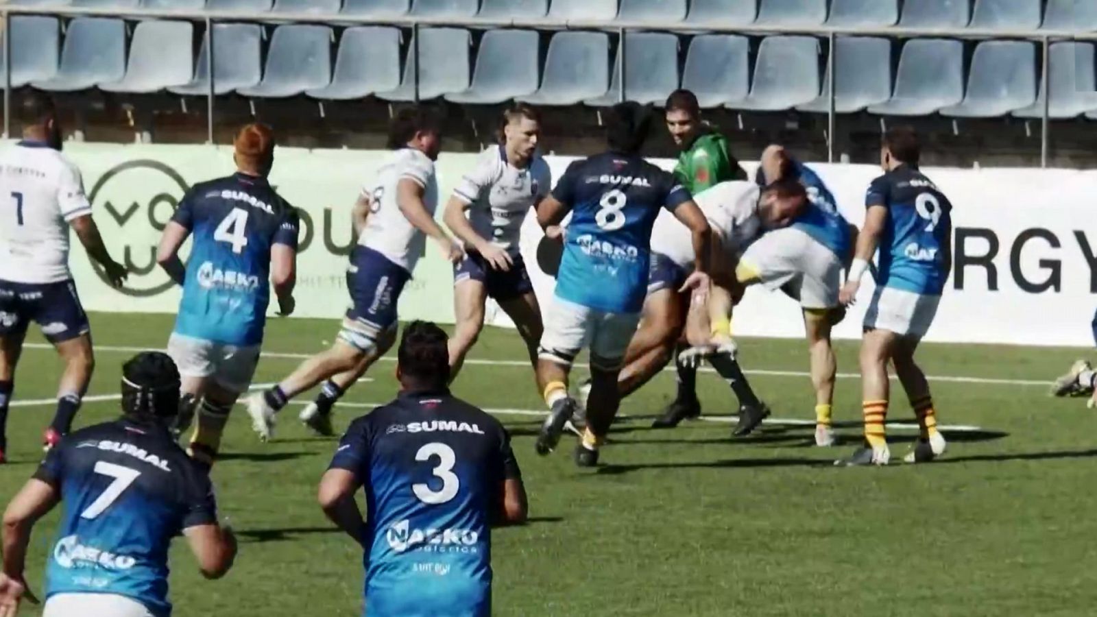 Rugby - División de honor. 1ª jornada: UE Santboiana - Ciencias Rugby Sevilla - RTVE Play