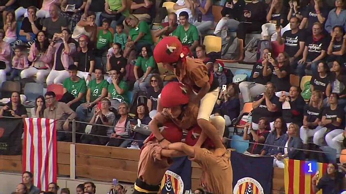 Concurso de Castells en Tarragona