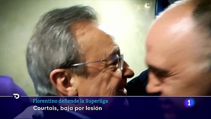 Florentino Pérez defiende el proyecto de la Superliga en la Asamblea del Real Madrid           