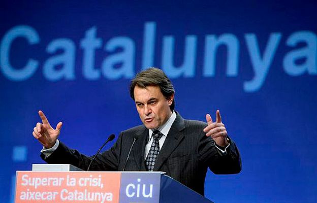 Artur Mas candidato de CIU a la presidencia de Cataluña