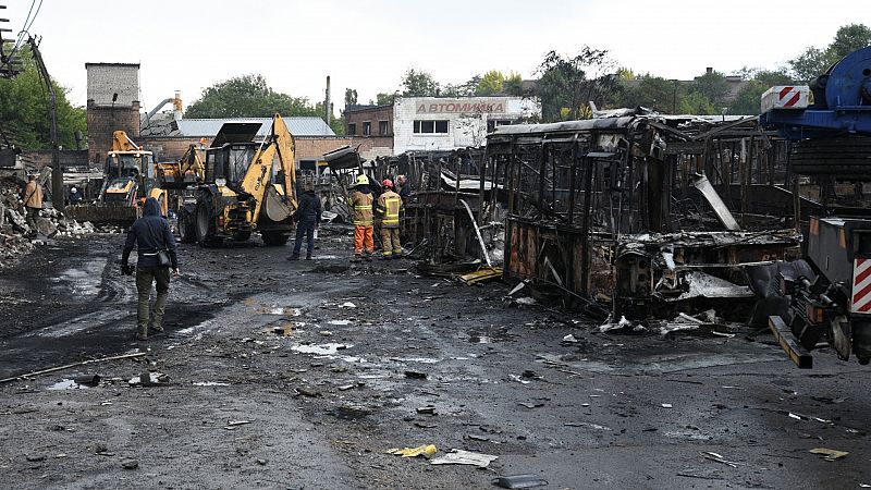 La ciudad ucraniana de Dnipro sufre nuevos bombardeos rusos