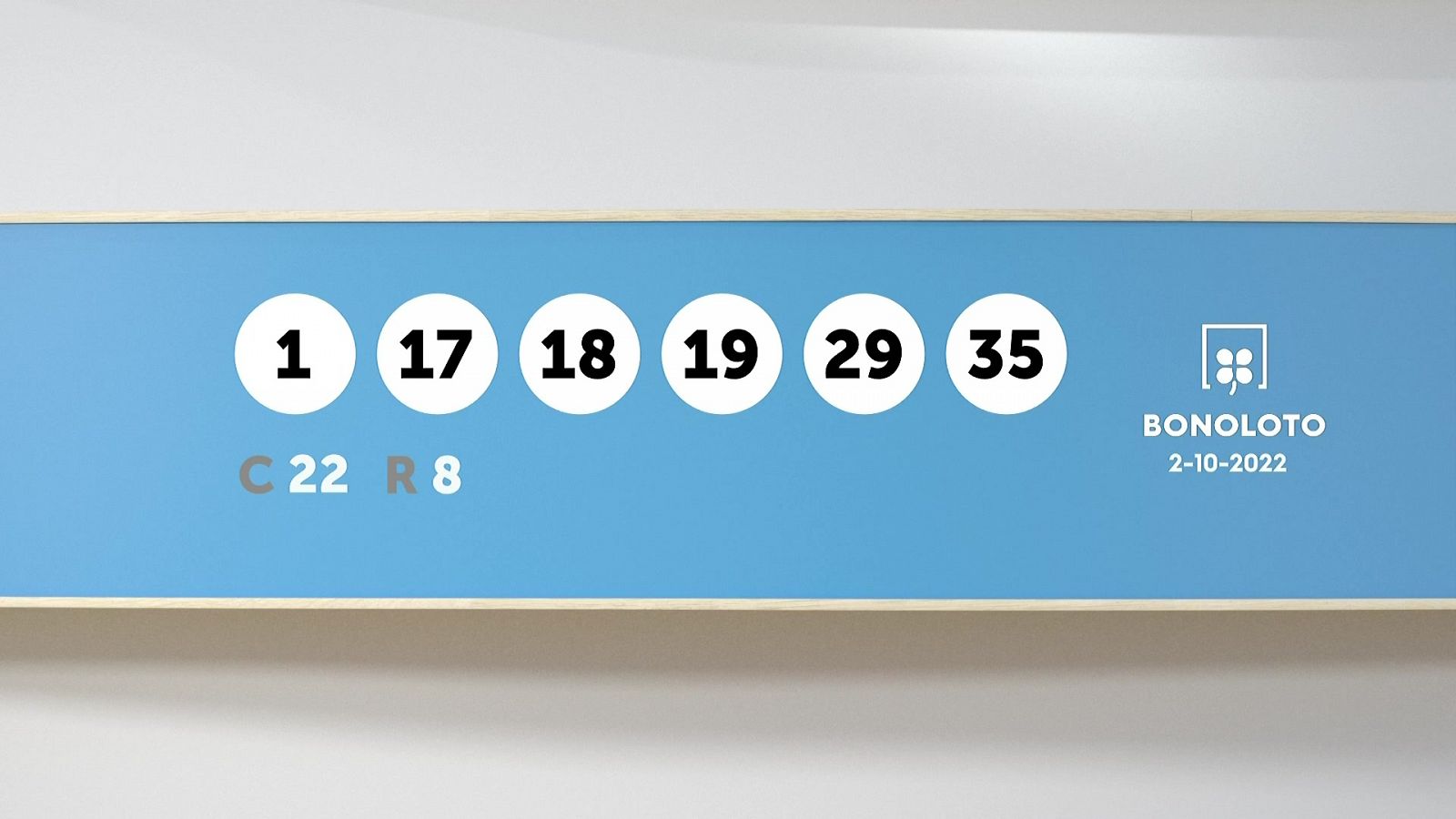 Sorteo de la Lotería Bonoloto del 02/10/2022 - Ver ahora