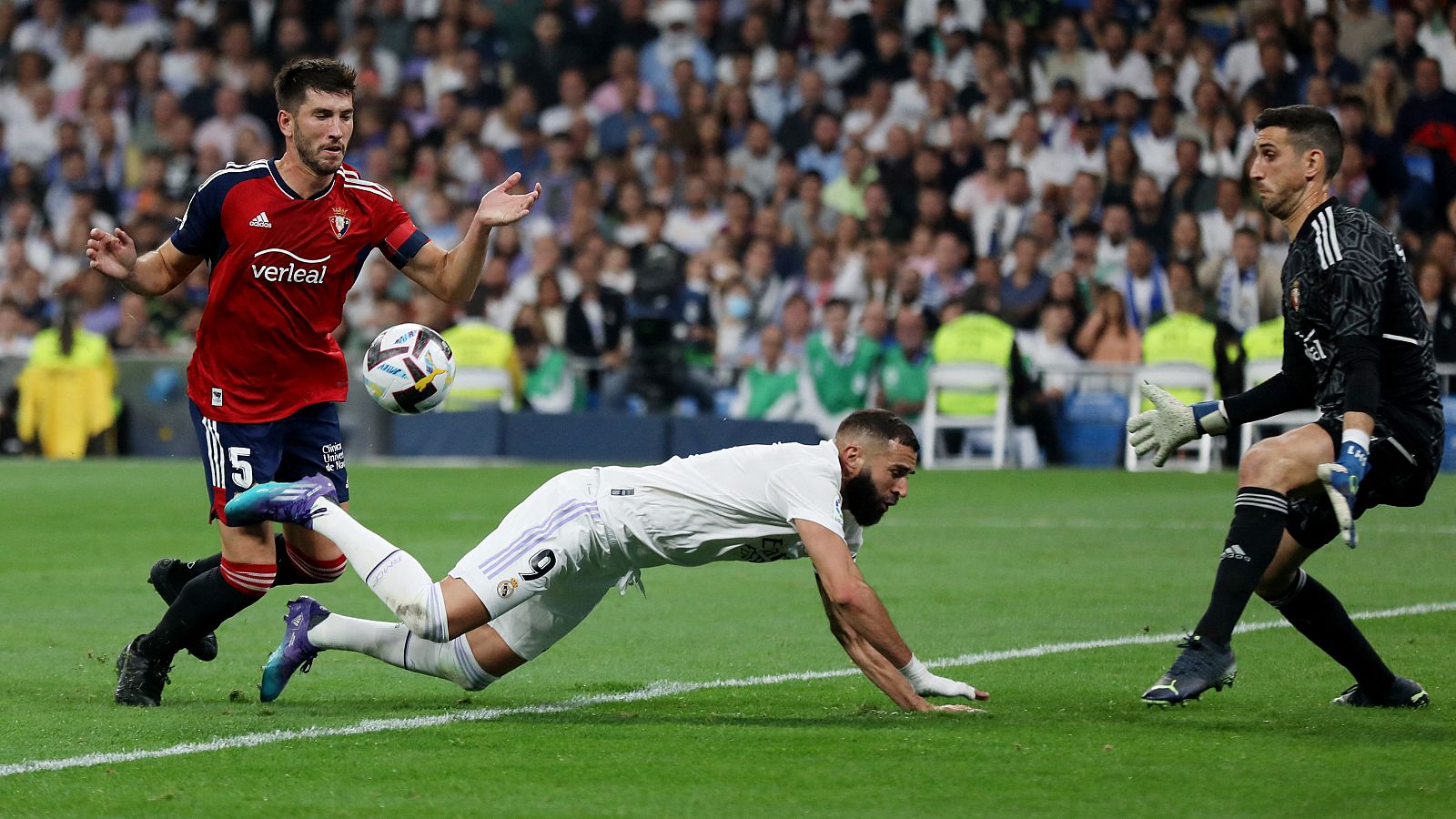 Real Madrid - Osasuna: resumen del partido de la 7ª jornada Liga