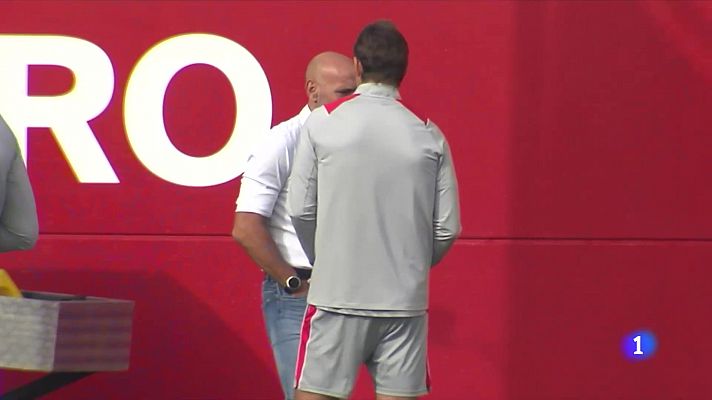 Telediario 1 - Un cuestionado Lopetegui sigue preparando la Champions con el Sevilla