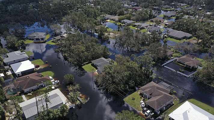 Las otras secuelas del huracán Ian en Florida: ríos desbordados, caimanes en las calles y fugas de gas