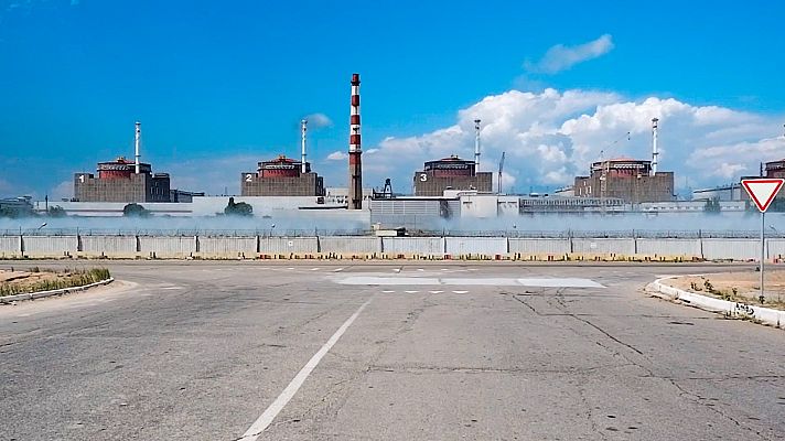 Telediario 2 - La resistencia en Energodar, la ciudad que alberga la planta nuclear de Zaporiyia