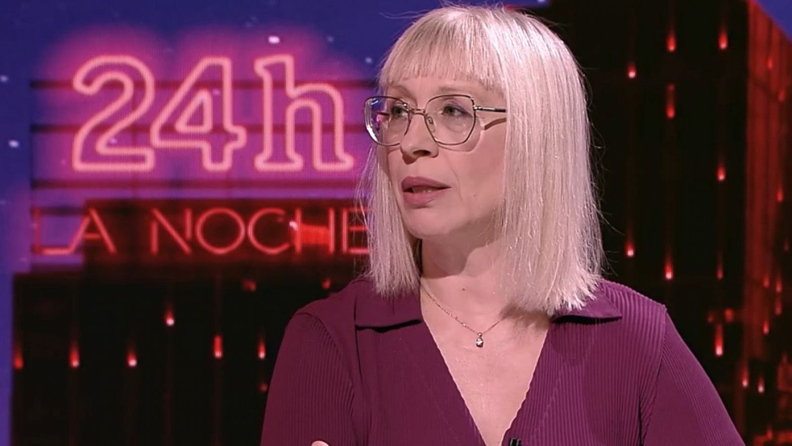 Entrevista a la investigadora del Real Instituto Elcano, Mira Milosevich, en La Noche en 24 horas