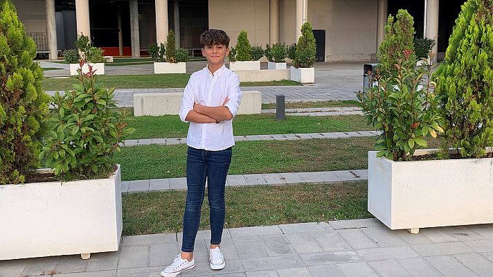 Primeras imágenes de Carlos Higes, representante español en Eurovisión Junior 2022