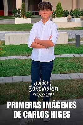 Eurovisión Junior - Primeras imágenes de Carlos Higes, representante español en Eurovisión Junior 2022