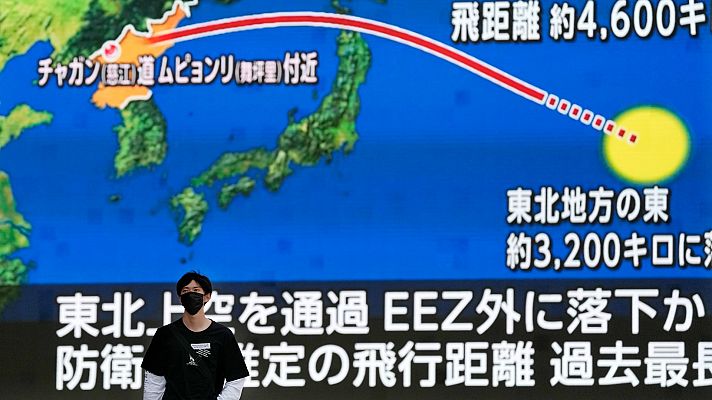 Informativo 24h - Un misil de Corea del Norte sobrevuela Japón