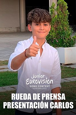 Presentación de Carlos Higes, Eurovisión Junior 2022