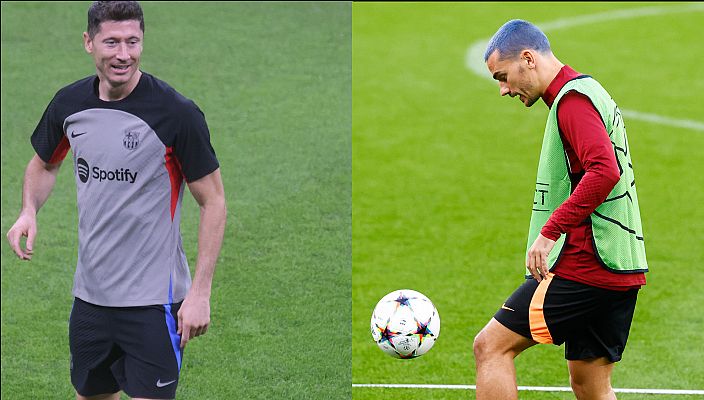 Telediario 1 - Barça y Atleti regresan a la Champions en Milán y Brujas