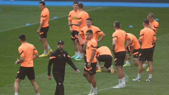 Telediario 1 - Shakhtar Donetsk, el club nómada por la guerra
