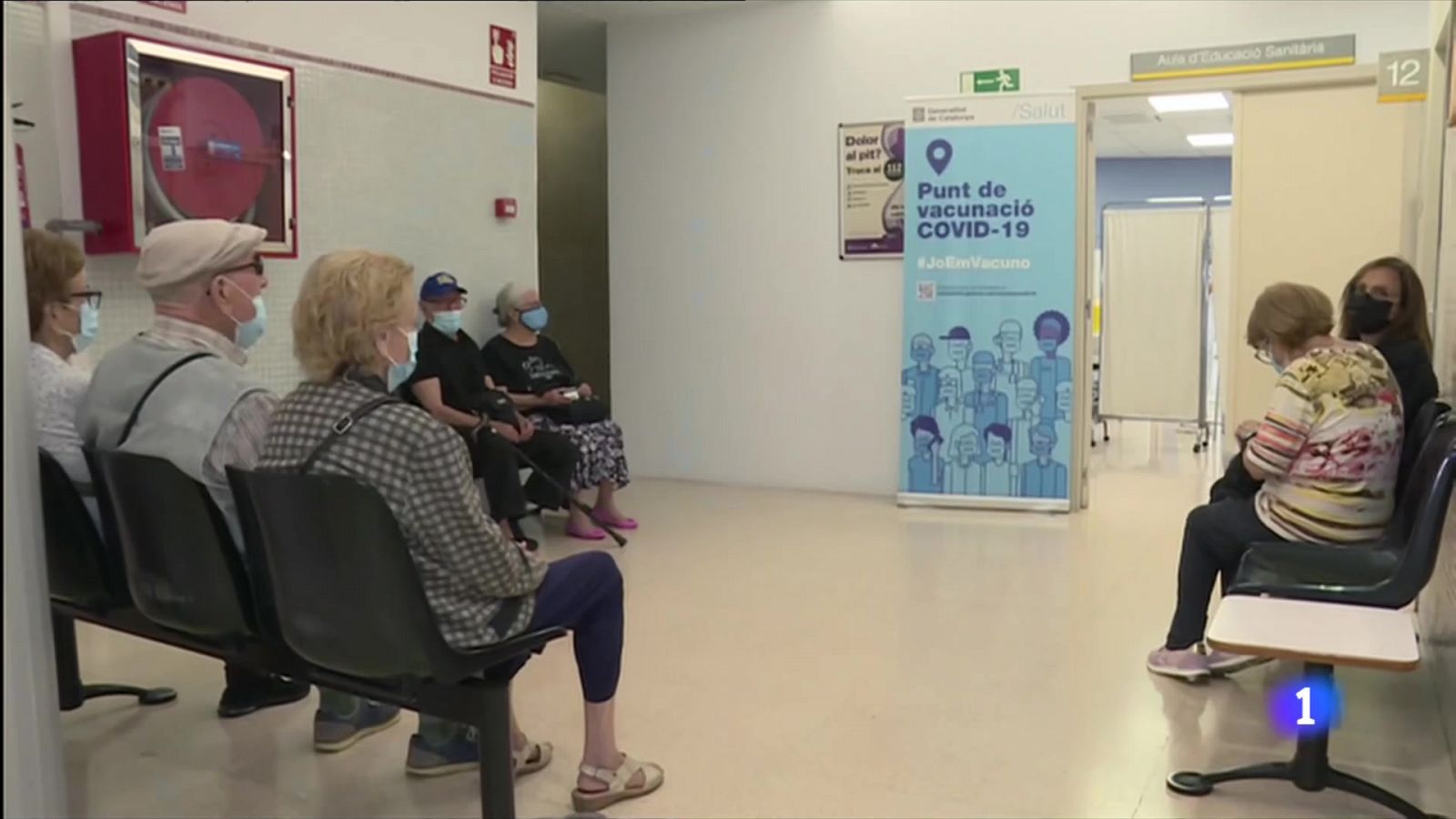 A partir de dilluns, els majors de 60 anys poden demanar cita per vacunar-se