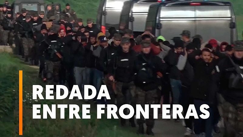 Serbia desmantela un campamento con 200 migrantes en la frontera con Hungría