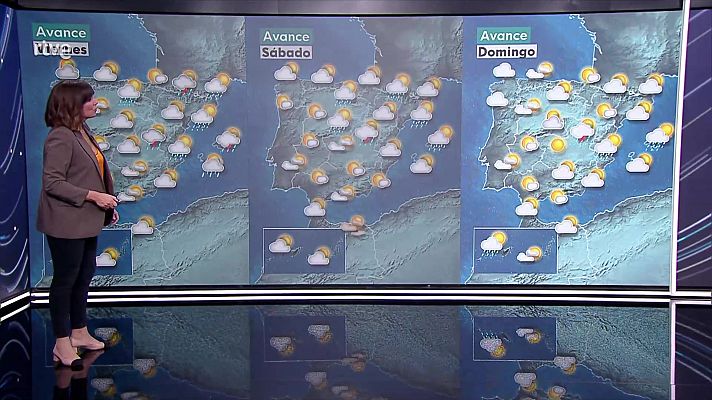 El tiempo - Temperaturas diurnas en descenso en el noroeste, en el área mediterránea peninsular y Canarias