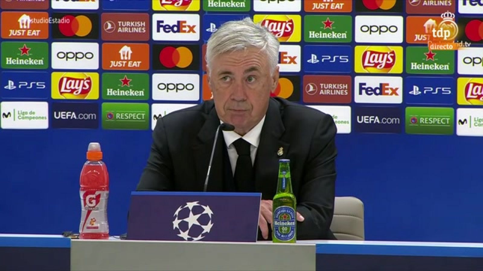 Ancelotti: "Estoy satisfecho, hemos jugado muy bien"