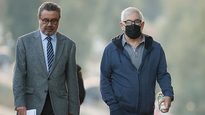 El maquinista del tren que descarriló en Santiago se desmorona en su declaración en el juicio El maquinista del tren que descarriló en Santiago se desmorona en su declaración en el juicio