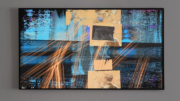 Atención obras - Turbulencias. Daniel Canogar