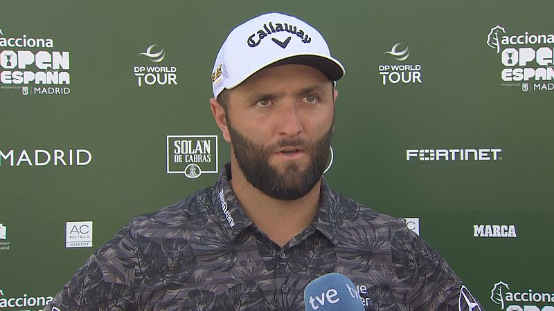 Buen inicio de Jon Rahm el Open de España: "En los nueve primeros hoyos no he fallado ningún golpe. Ha sido increíble" -- Ver ahora