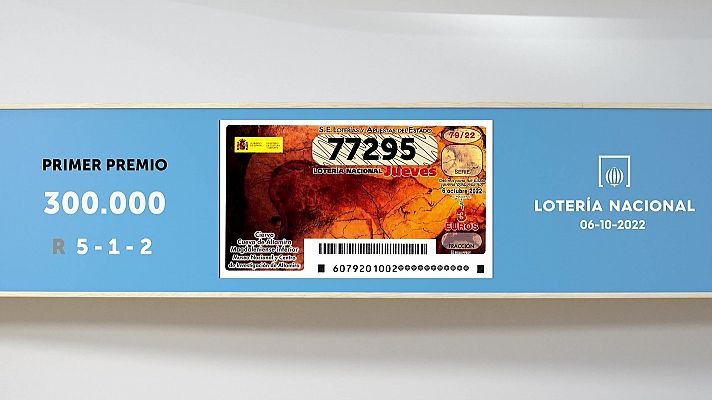 Sorteo de la Lotería Nacional del 06/10/2022