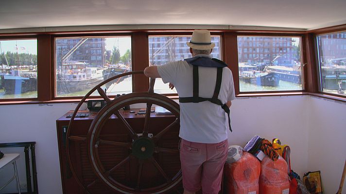 Hogar en un carguero histórico