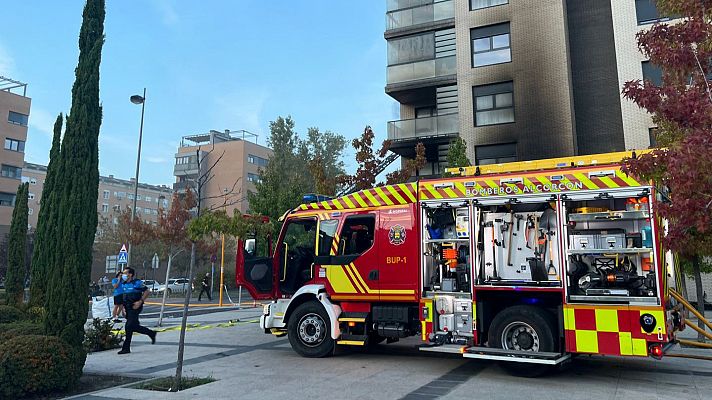 Telediario Matinal - Muere un niño de cinco años tras una explosión en un local comercial de Alcorcón