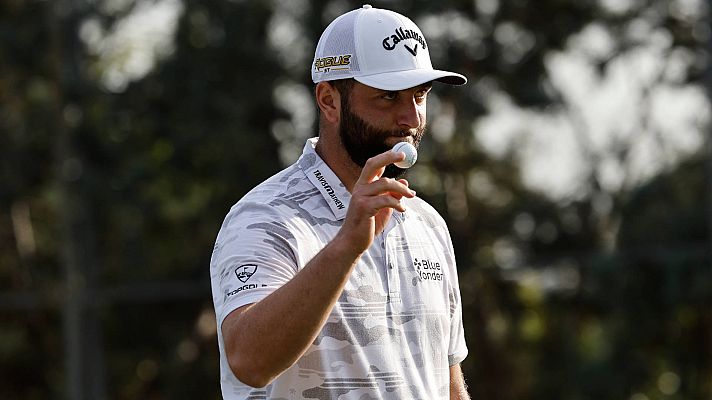Golf - Jon Rahm salva la segunda jornada del Open de España de golf