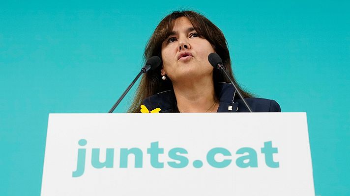 Laura Borràs, sobre la salida del Govern: "Junts gana y Pere Aragonès pierde"