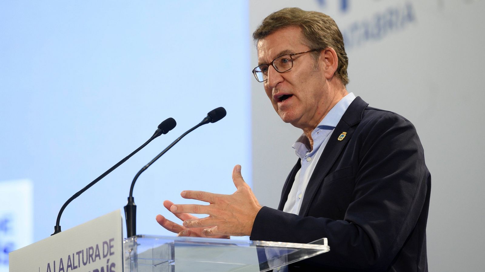 Feijóo acusa a Sánchez de "blindar el independentismo" | Ver