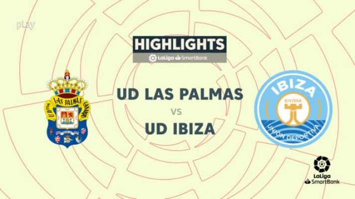 Las Palmas-Ibiza: resumen del partido de la jornada 9 de Liga | Segunda