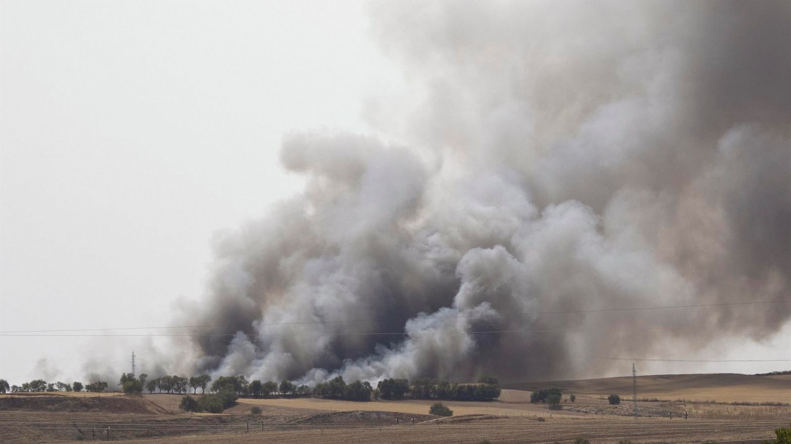 España registra las emisiones de CO2 más altas en 20 años por los incendios