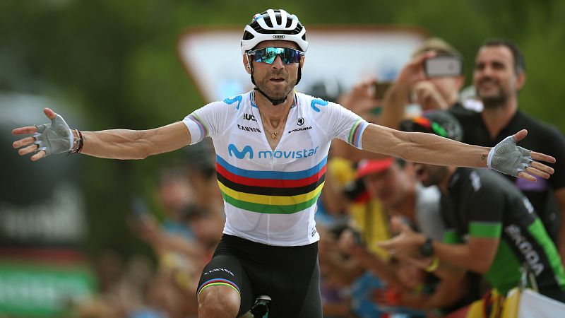 Valverde, el ciclista total que tocó la cima del mundo