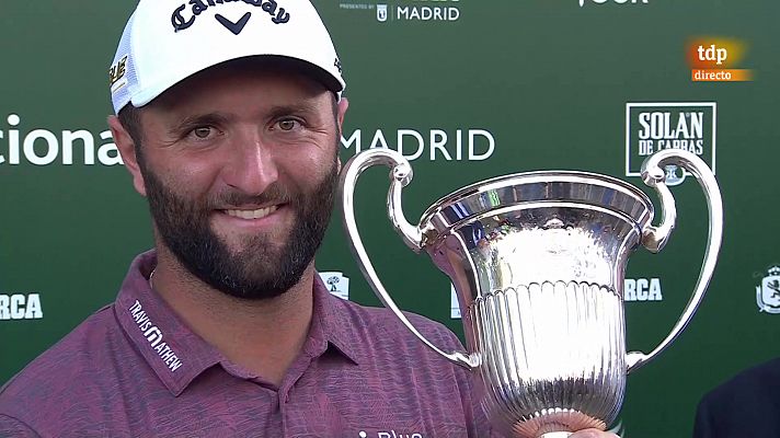 Golf - Jon Rahm logra su tercera victoria en el Open de España de golf, igualando a Seve Ballesteros