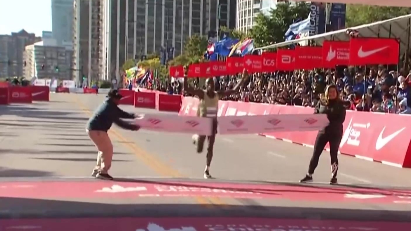 Kipruto Y Chepngetich Ganan El Maratón De Chicago