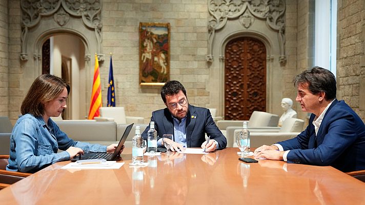 Aragonès remodela su Govern tras la salida de Junts