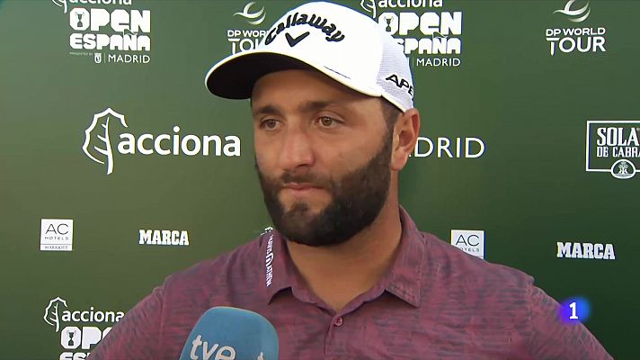Telediario Fin de Semana - Jon Rahm, a TVE: "Unir mi nombre al de Seve es algo increíble"
