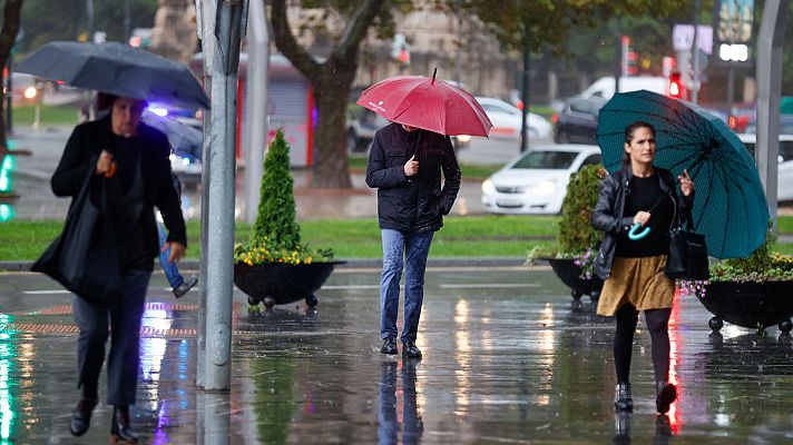 Precipitaciones y bajada de temperaturas en la península